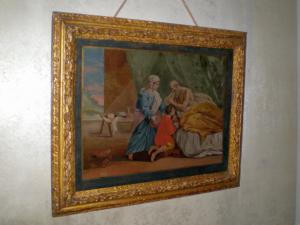 18th-century Venetian glass painting